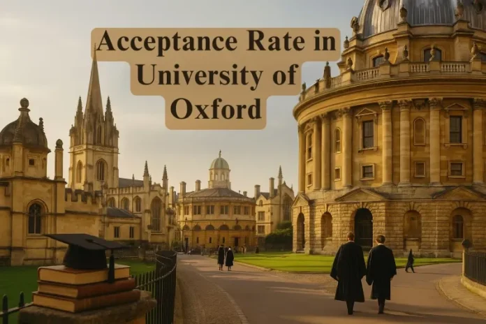 Acceptance Rate at University of Oxford