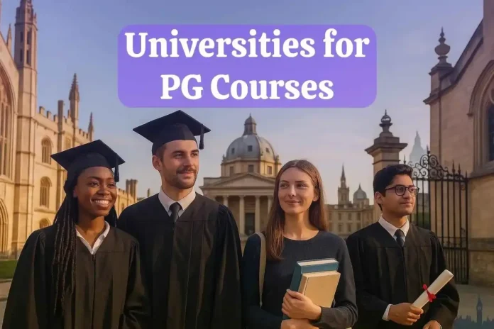 Universities for PG Courses Universities for PG Courses