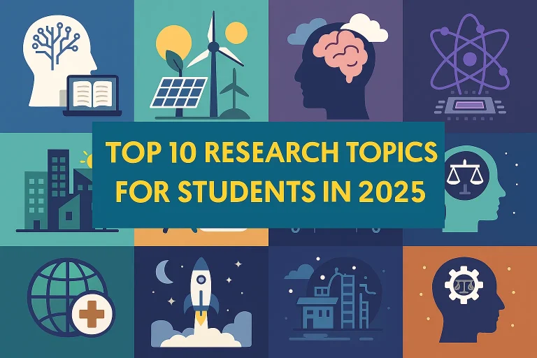 Top 10 Research Topics For Students In 2025: Future-Proof Your Academic Journey