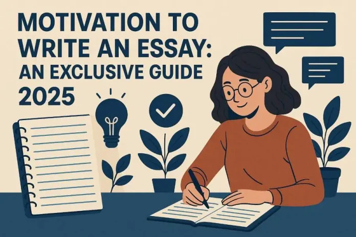 Motivation to Write an Essay - An Exclusive Guide 2025
