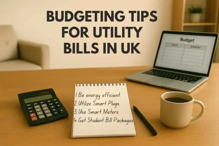 BUDGETING TIPS FOR UTILITY BILLS IN UK