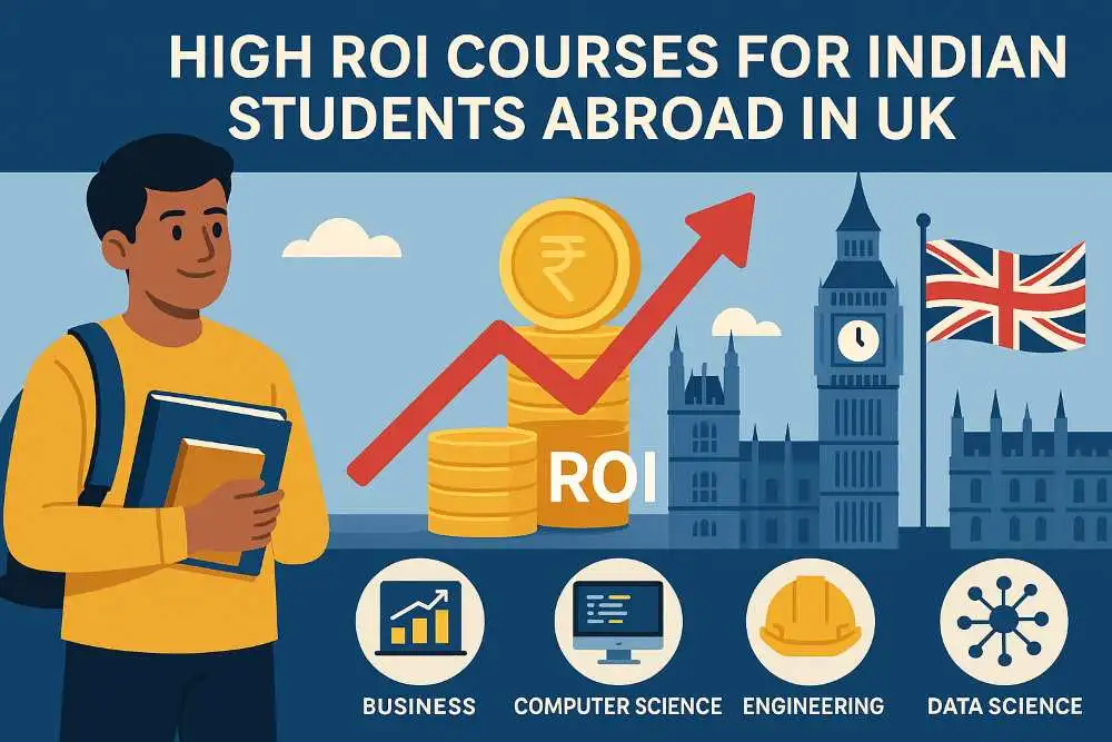 High ROI Courses For Indian Students Abroad In The UK: Ultimate Guide 2025