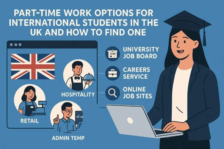 Part-Time Job Options for International Students in the UK and How to Find One