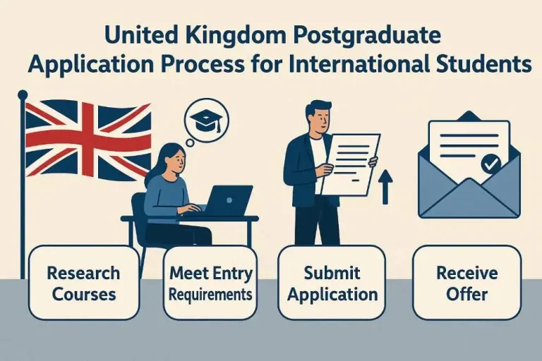 United Kingdom Postgraduate Application Process for International Students
