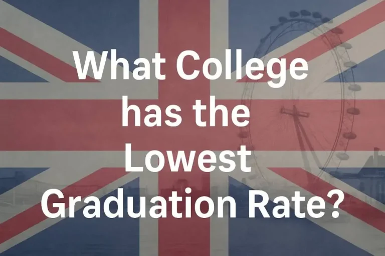 What College has the Lowest Graduation Rate
