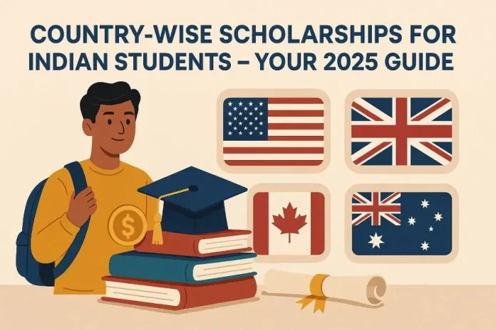Country-Wise Scholarships for Indian Students – Your 2025 Guide