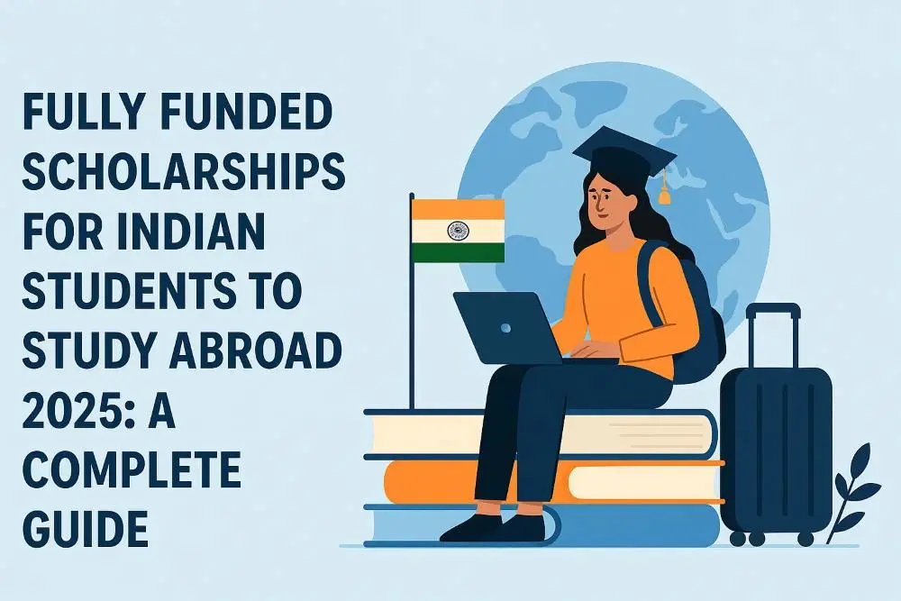 Fully Funded Scholarships For Indian Students To Study Abroad 2025