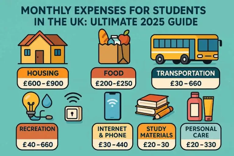 Monthly Expenses for Students in the UK: Ultimate 2025 Guide