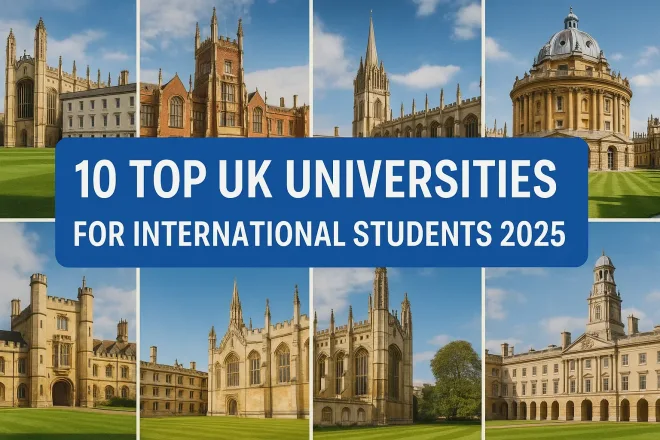 10 Top UK Universities for International Students 2025