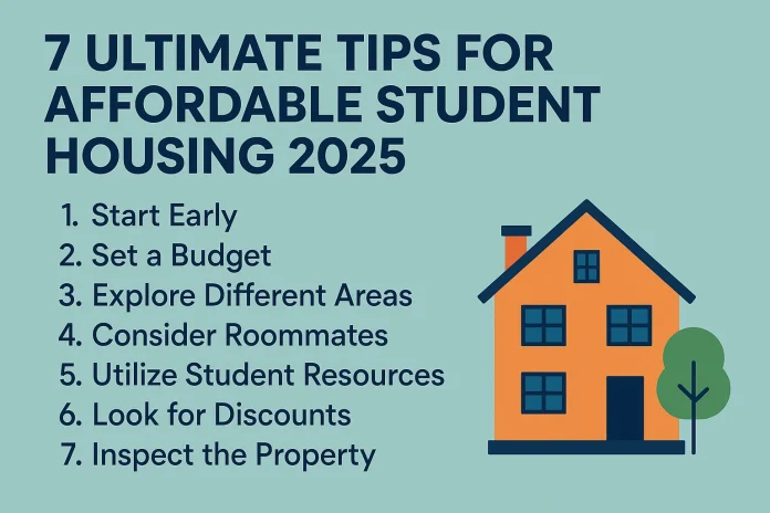 ultimate tips for affordable student housing