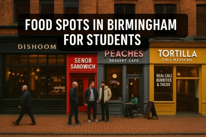food spots in birmingham for students