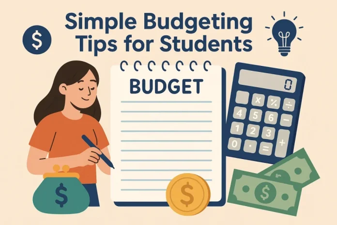 simple budgeting tips for students