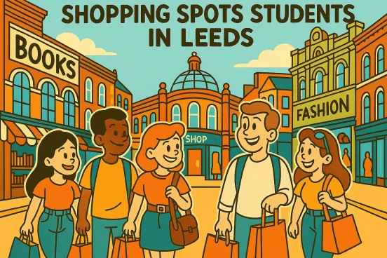 shopping spots for students in leeds