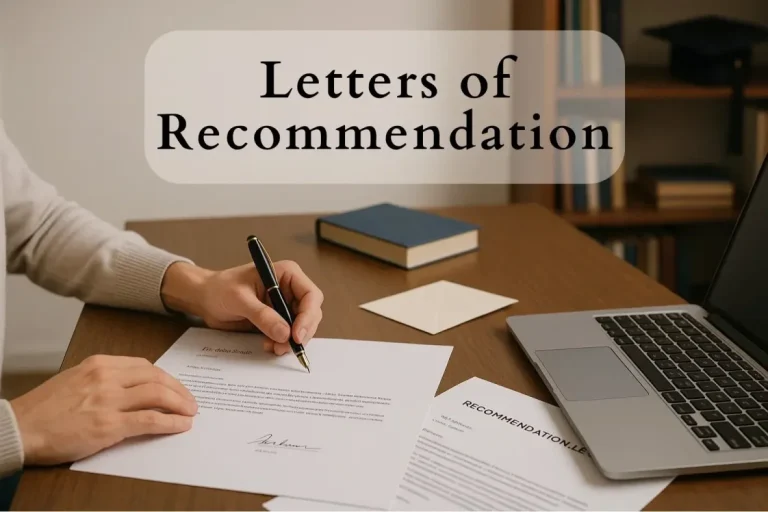 Everything About Letters of Recommendation for 2026